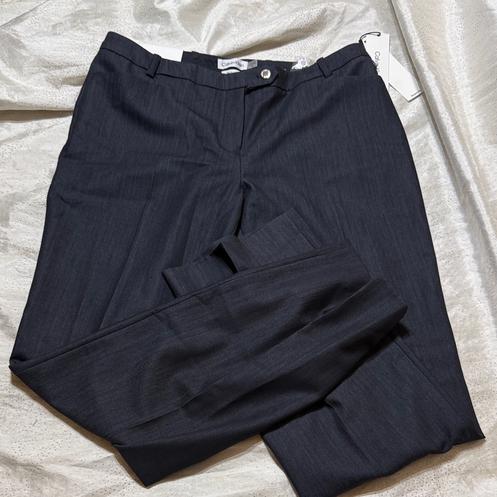 Calvin Klein Charcoal suit pants for women size 10